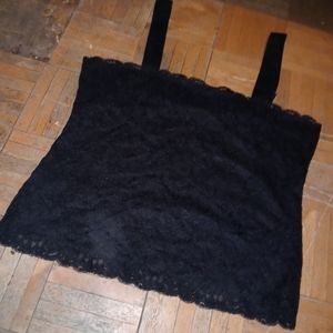 Womens size large lace spaghetti strap